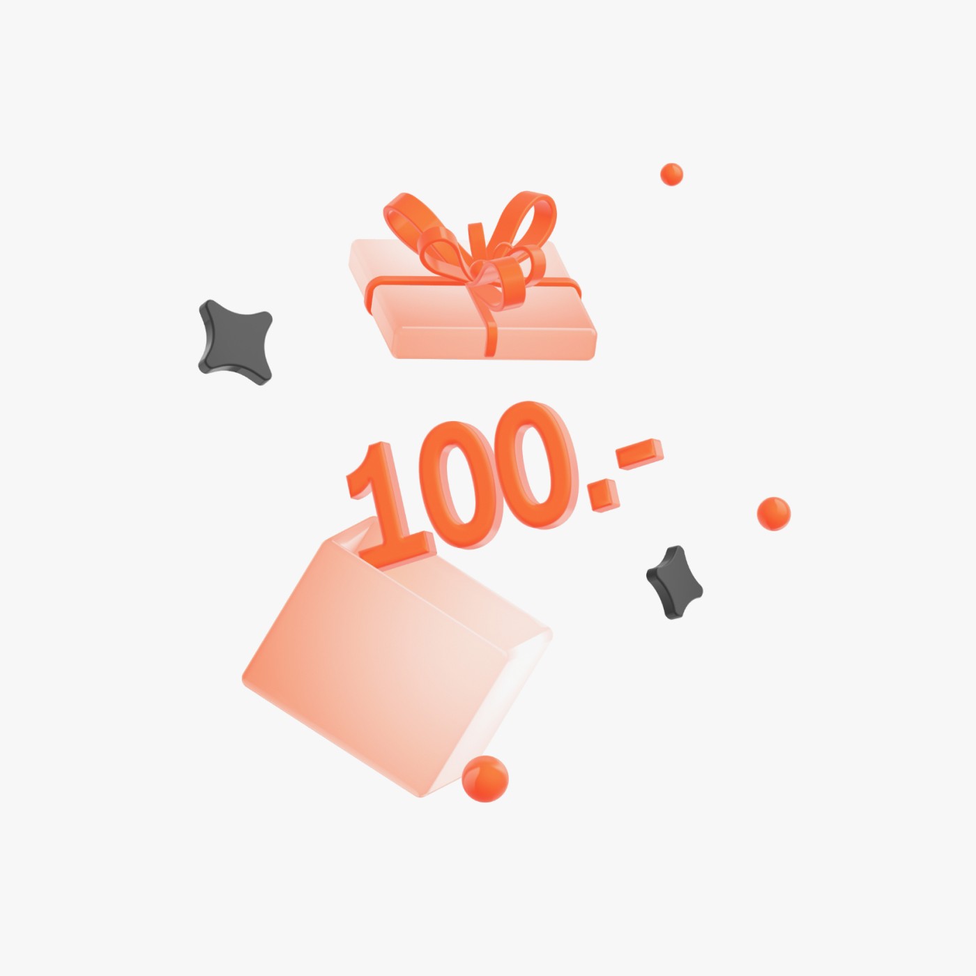 Gift box with 100 trading credit