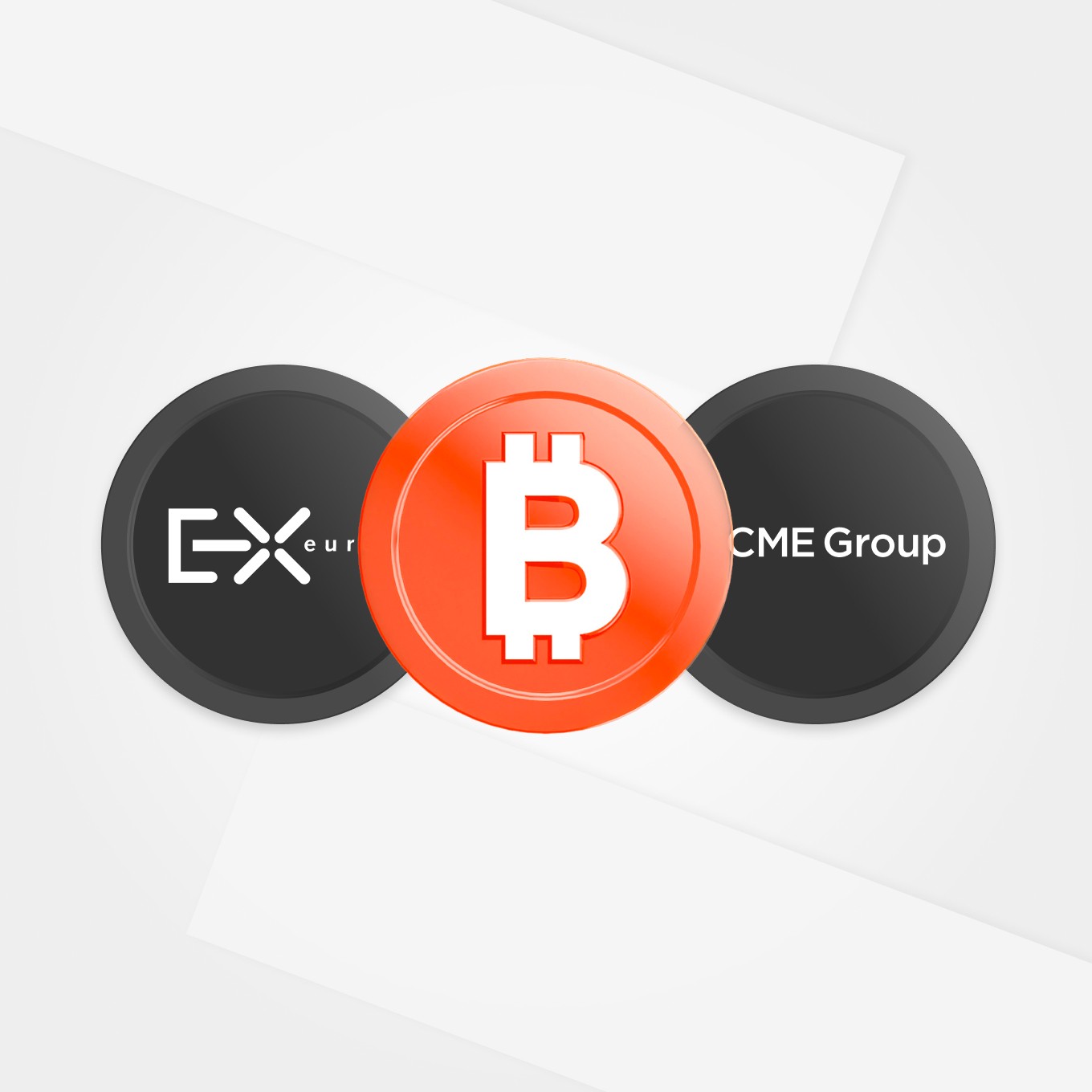 EUREX logo and FTSE logo - Bitcoin Futures